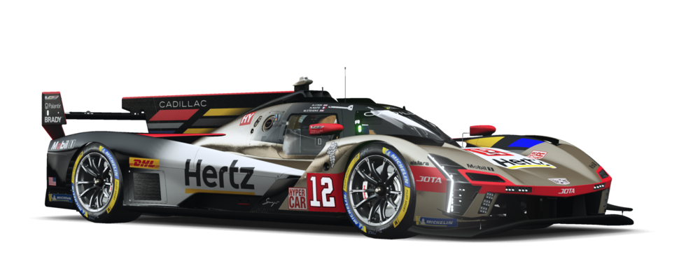 Cadillac Hertz Team Jota 2025 #12:WEC