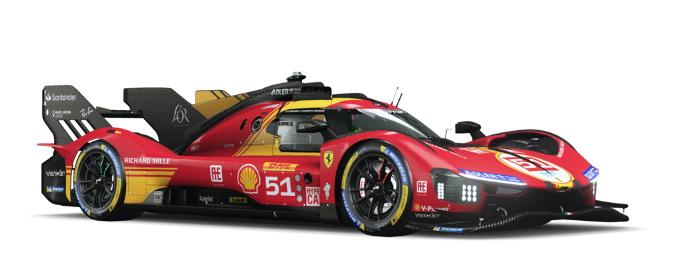 Ferrari AF Corse 2024 #51:JKR